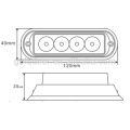 Doble ADVERTENCIA de seguridad de tráfico de Color azul led luz (SL620)